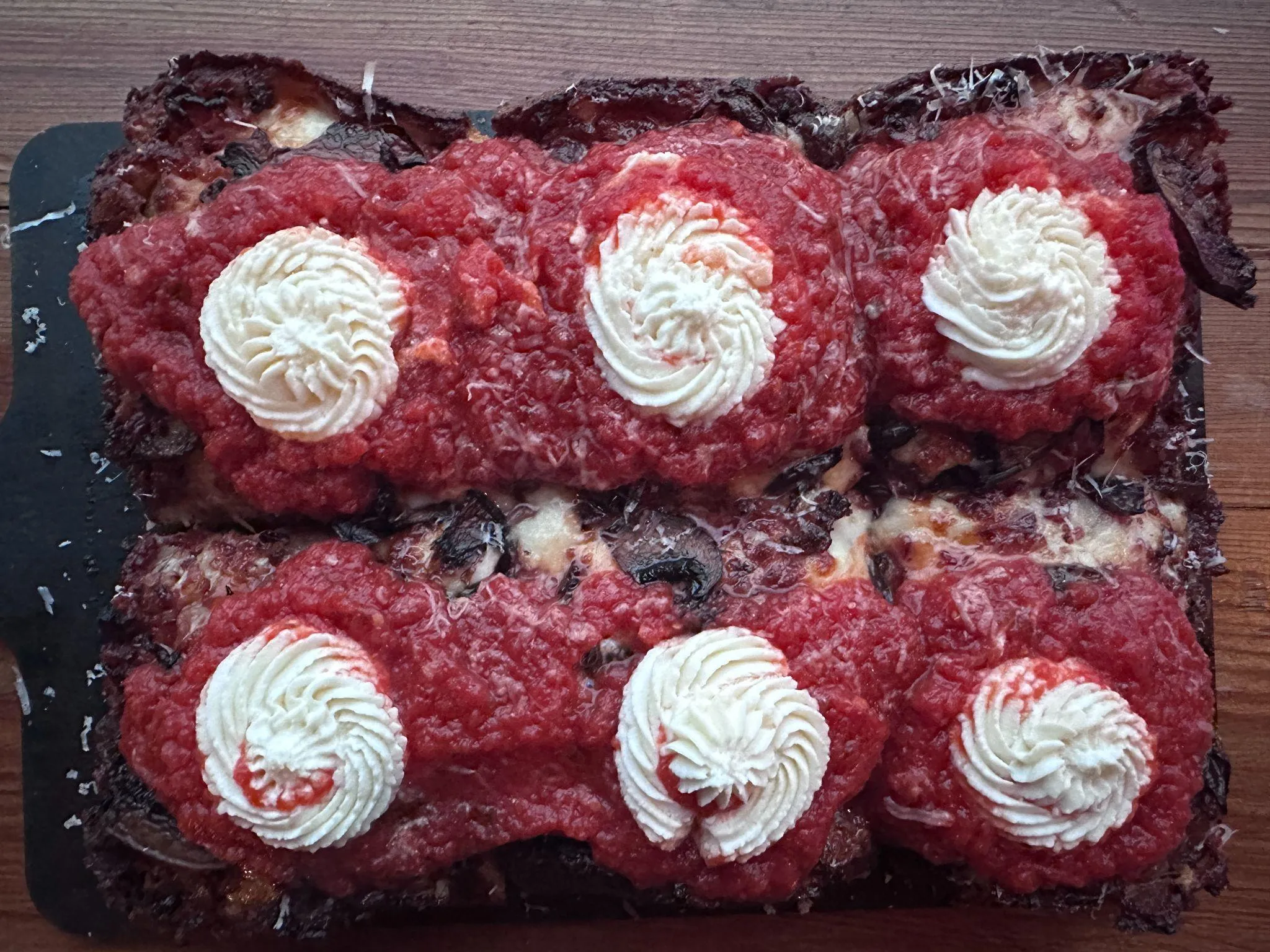 Bacon Me Crazy — Detroit-style pizza