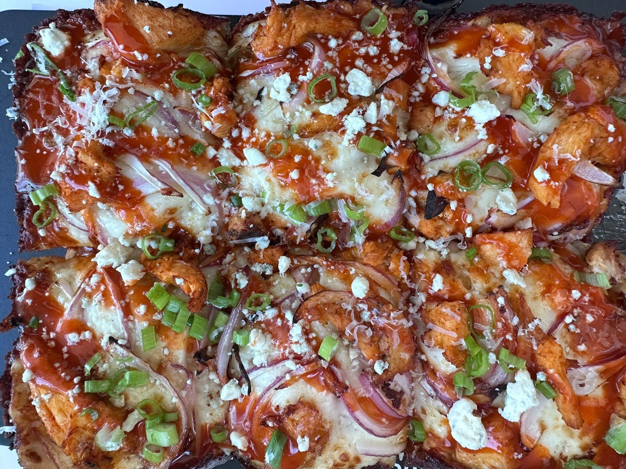 Buffalo Chicken — Detroit-style pizza