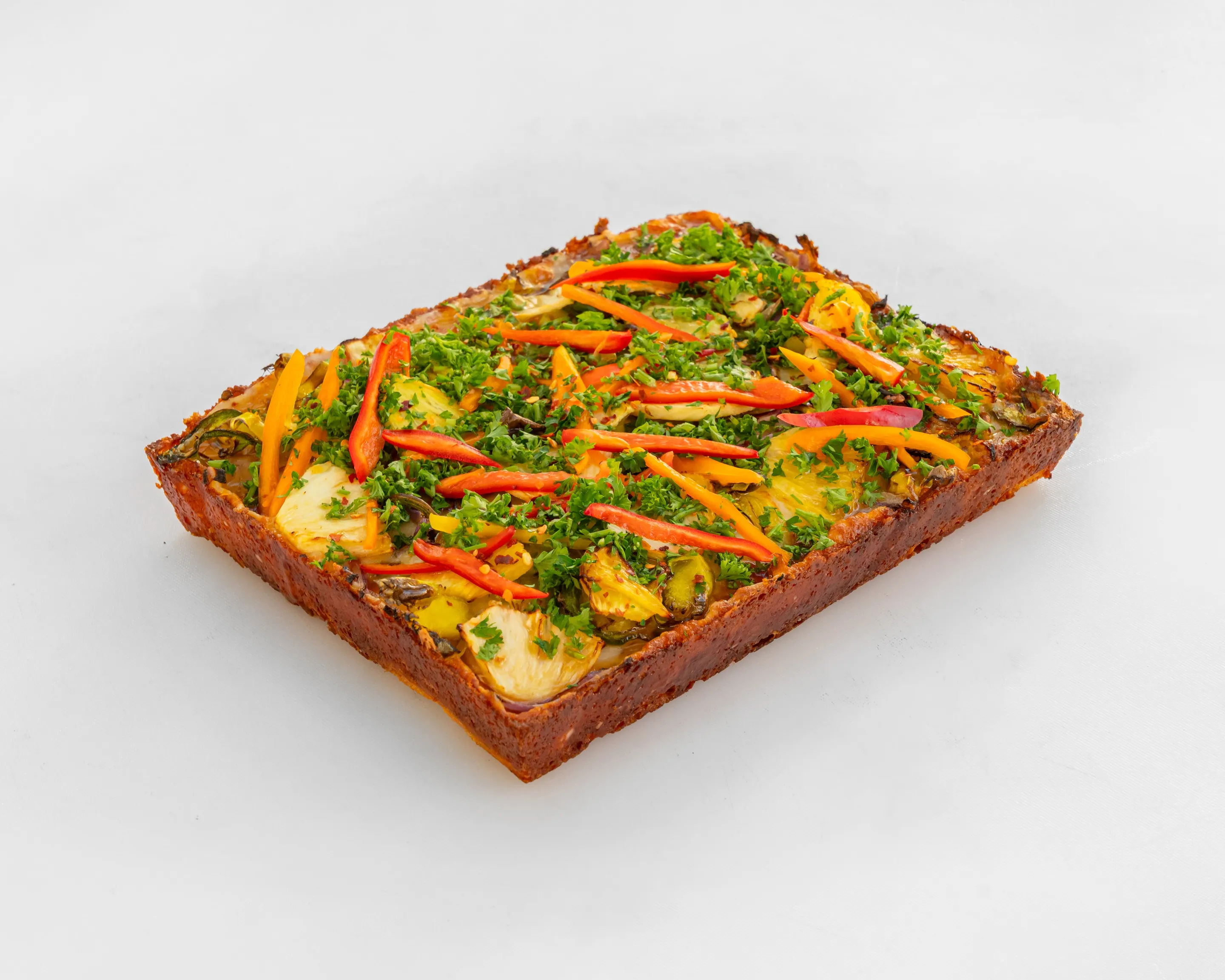 Sweet Heat Pineapple — Detroit-style pizza